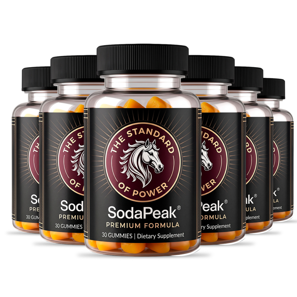 SodaPeak Official Supplement Bottle